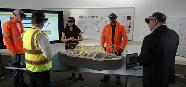 Virtual reality in mining