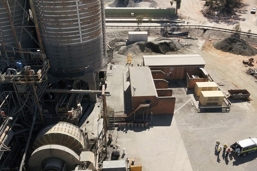 Drone Structural Inspection of a building.