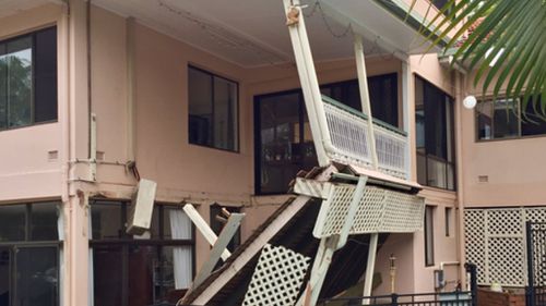 Brisbane House balcony collapse